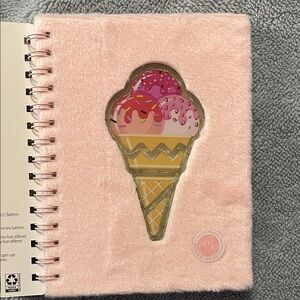Journal Plush Ice Cream Cone lights up